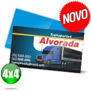 CARTÃO DE VISITA • 500 Unid. - 4X4