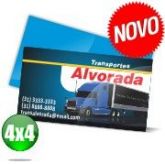 CARTÃO DE VISITA • 500 Unid. - 4X4